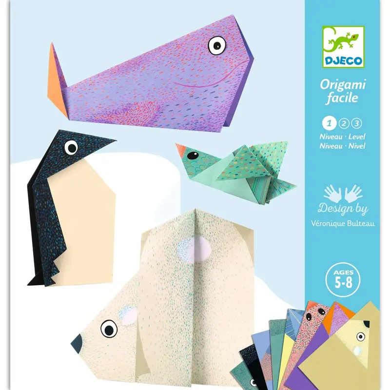 origami Les animaux polaires - DJECO