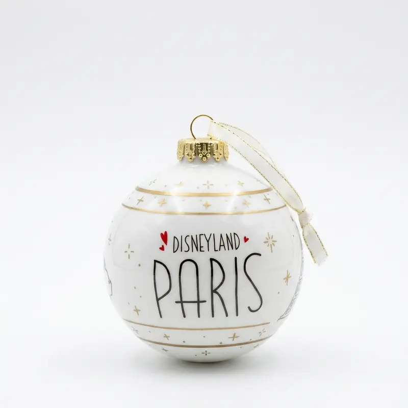 Ornement boule Tour Eiffel Paris – Disneyland Paris