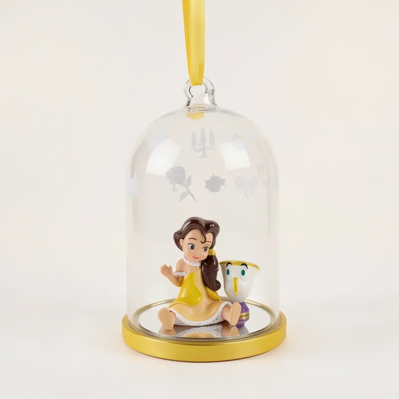 Ornement de Noël Belle Animator et Zip – Disneyland Paris