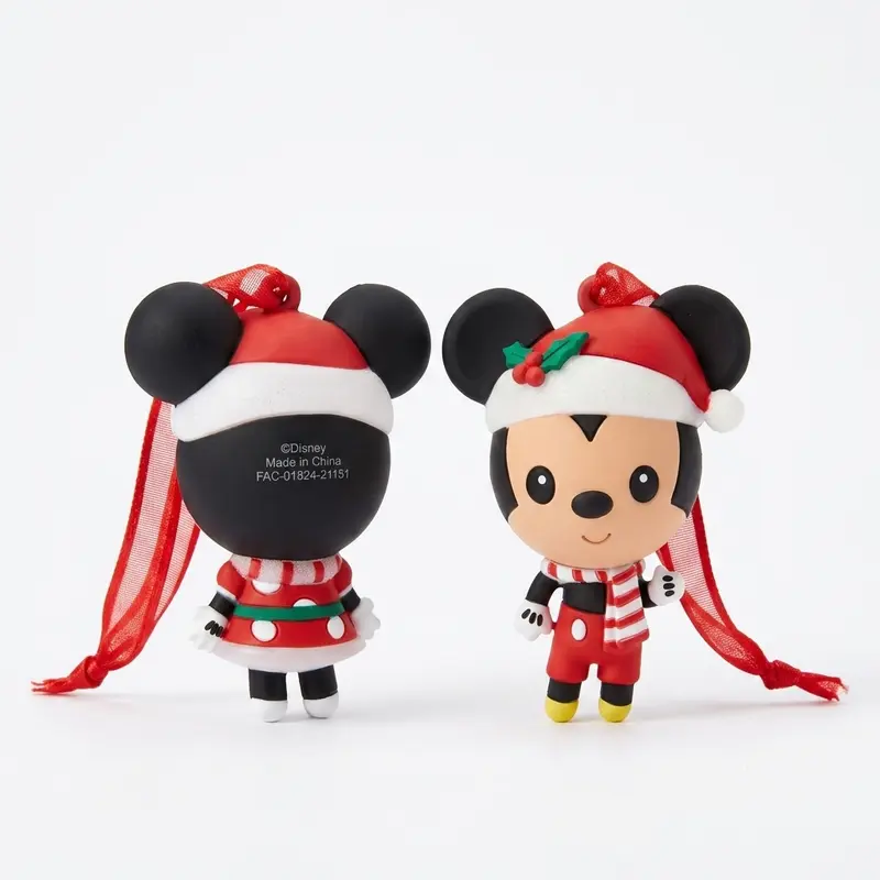 Ornement de Noël Duo Mickey et Minnie de Noël – Disneyland Paris