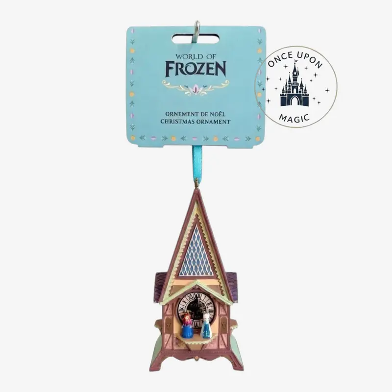 Ornement de Noël Frozen – Tour de l’Horloge d’Arendelle | Disneyland Paris