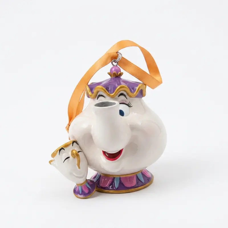 Ornement de Noël Madame Samovar et Zip – Disneyland Paris