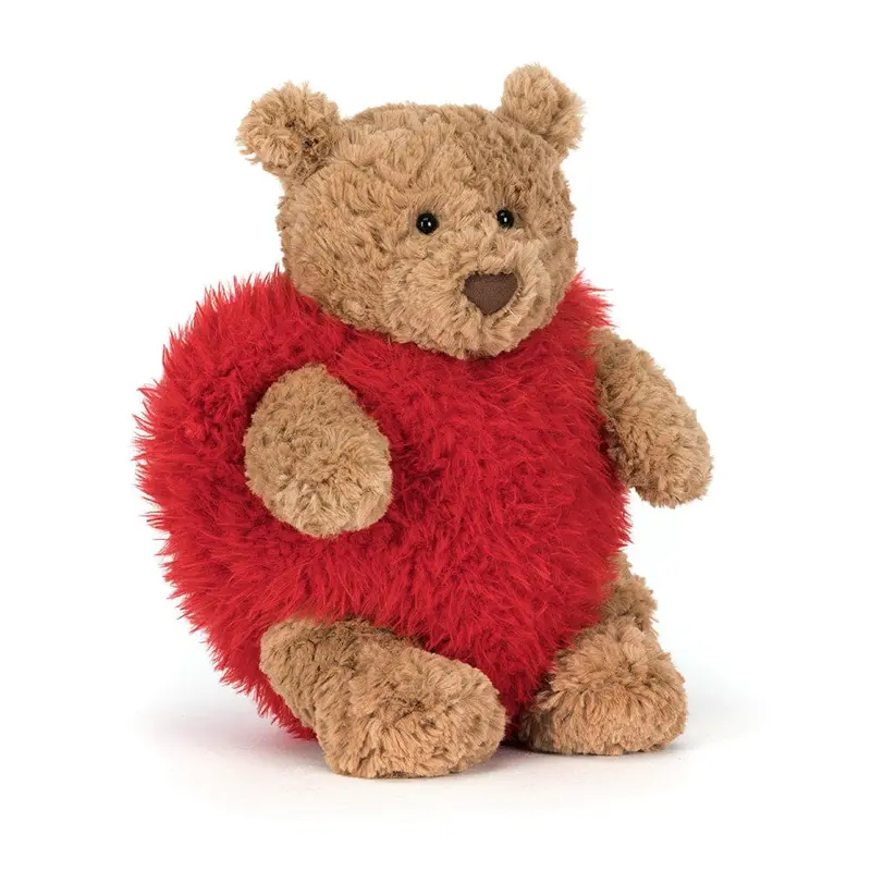 Ours Bartholomew heartthrob - JELLYCAT