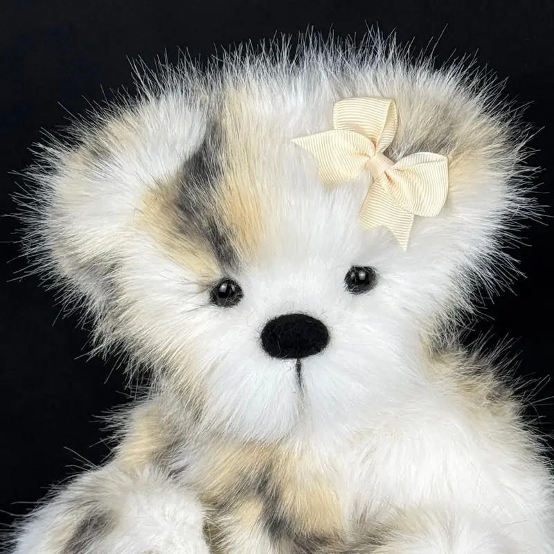 🧸 Ours de collection articulé 30 cm en fausse fourrure - Cutie, pièce unique