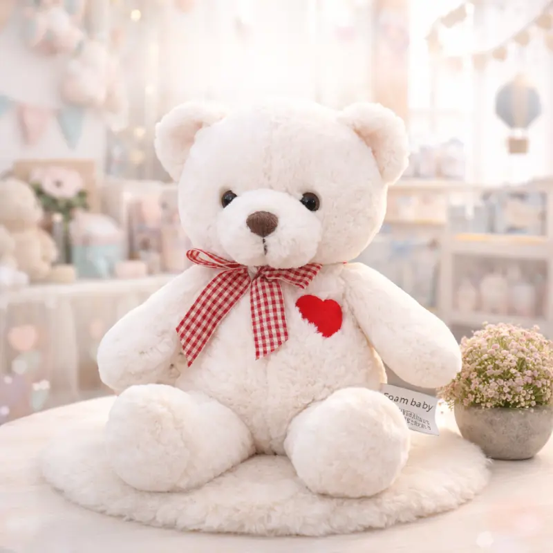 Ours en Peluche avec Coeur │ CalinOurs