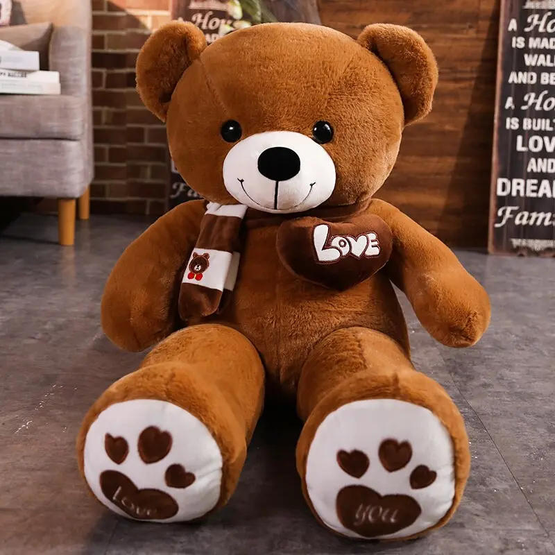 Ours en Peluche Géant en Coton