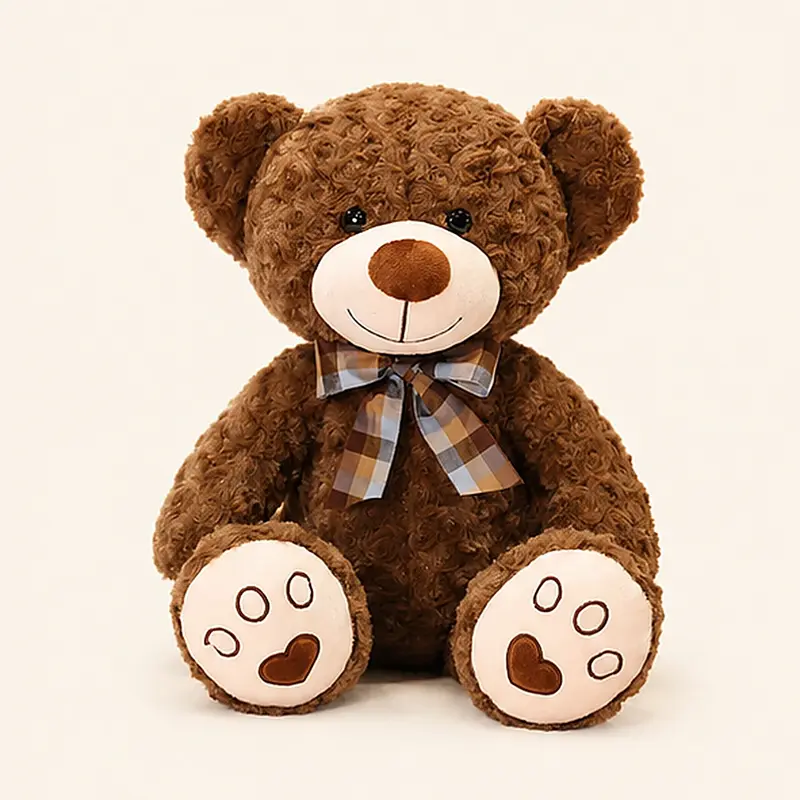 Ours en Peluche Marron Foncé