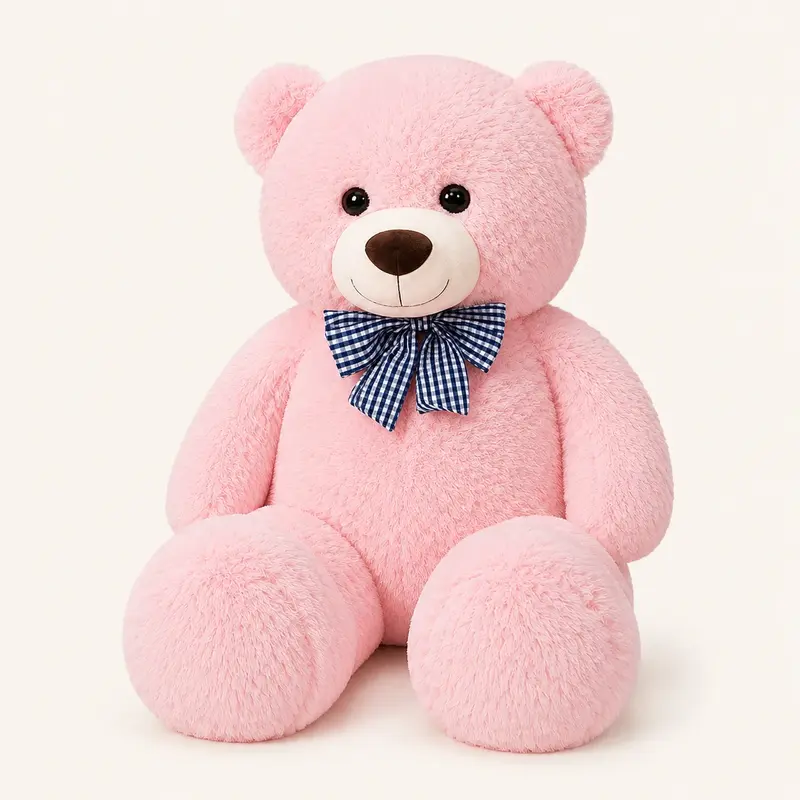 Ours en Peluche Rose