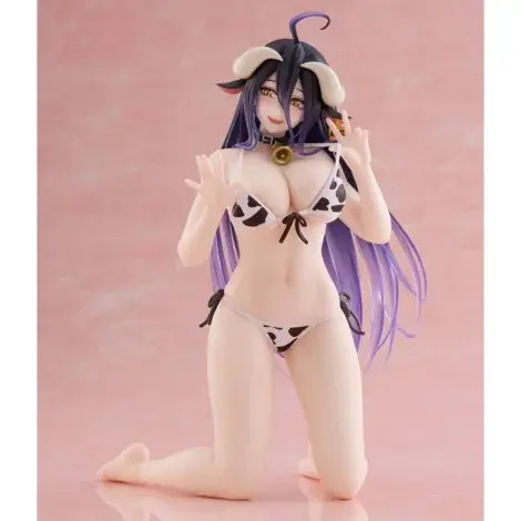 OVERLORD ALBEDO COW PRINT SWIMSUIT DESKTOP CUTE