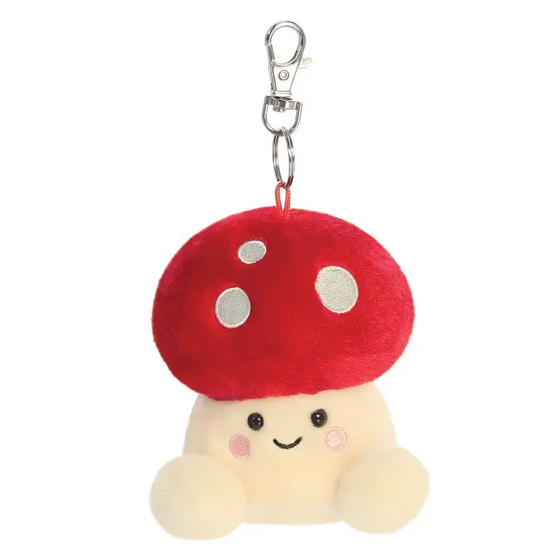 Palm Pals amanita champignon rouge Clip-On Porte-clés - AURORA