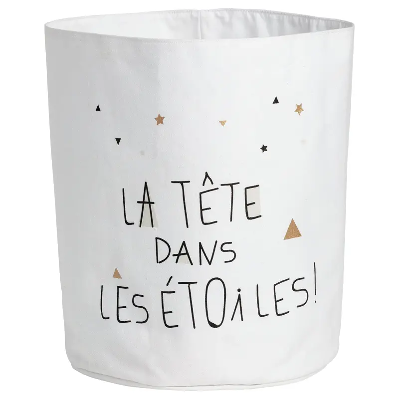 Panier de rangement bébé Étoile Filante - Panier bébé 40 cm