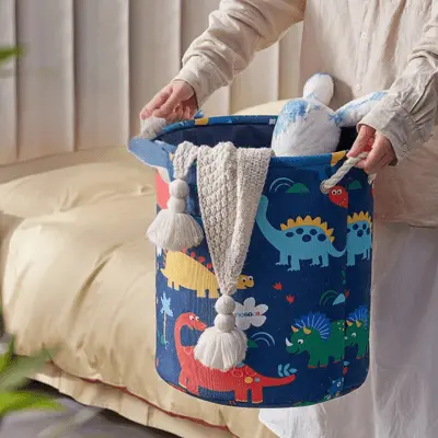 Panier de Rangement pour Bébé - Terre des Dinos