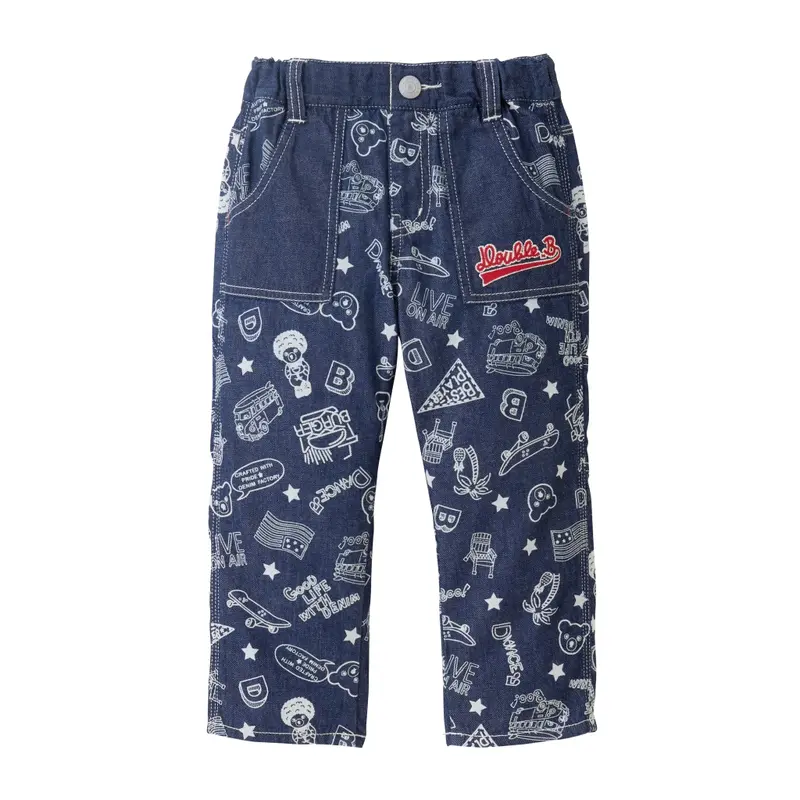 PANTALON DOUBLE B À MOTIFS