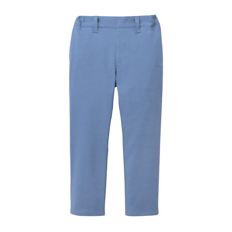 PANTALON EN COTON BLEU