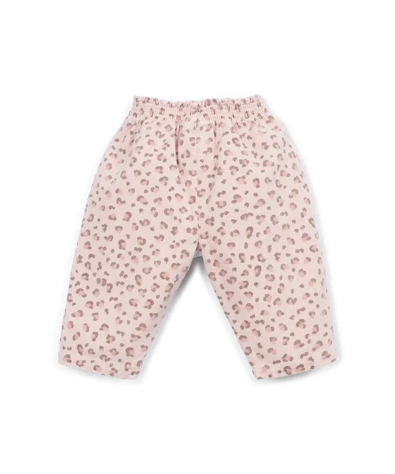 Pantalon Léo rose