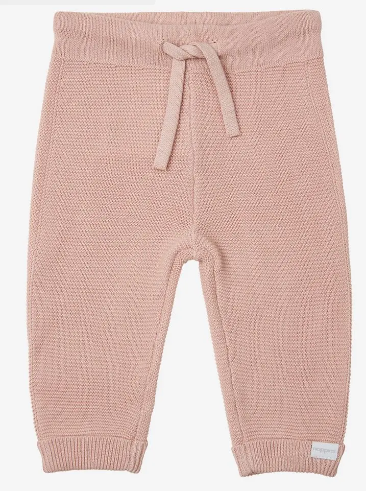 Pantalon tricoter Grover rose - Noppies