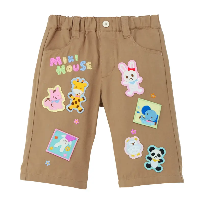 PANTALON USAKO BEIGE ANIMAUX
