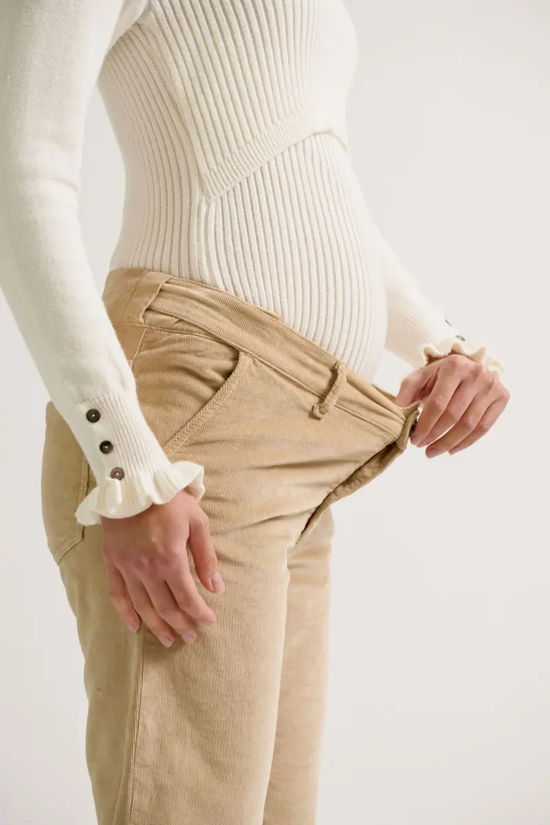 Pantalon velours de maternité William