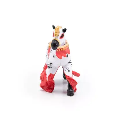 Papo - Figurine - Cheval du roi Arthur rouge - 2ans+