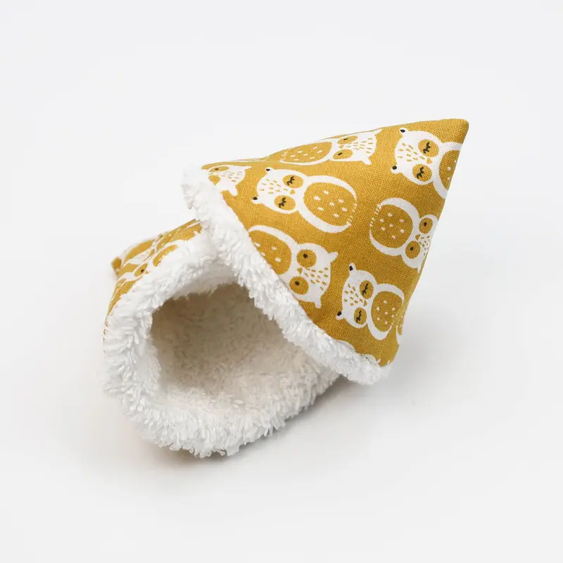 Pare pipi chouette moutarde (lot de 2)