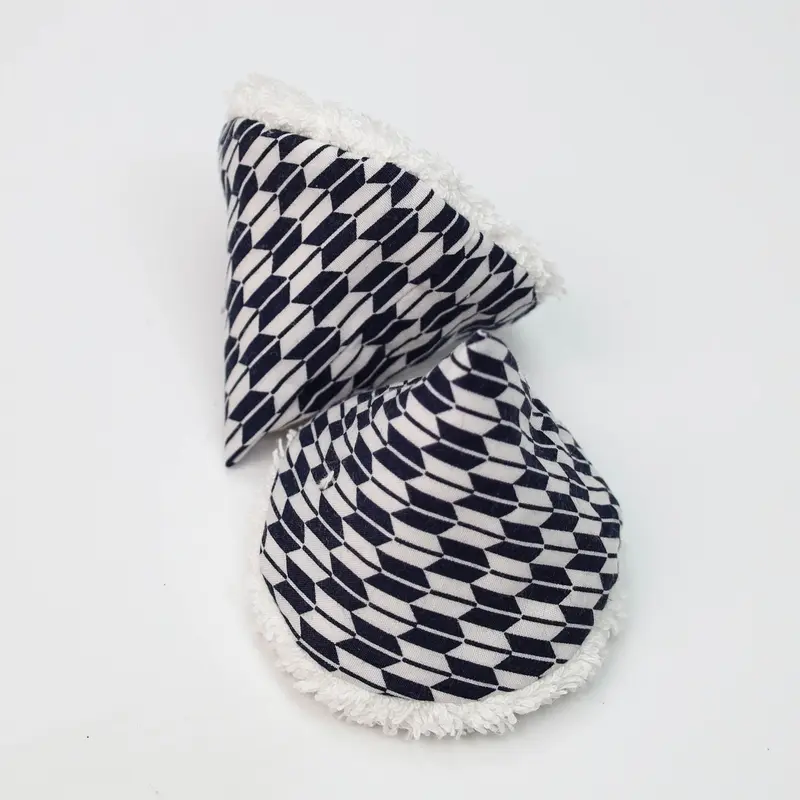 Pare pipi flèche blanc/bleu (lot de 2)