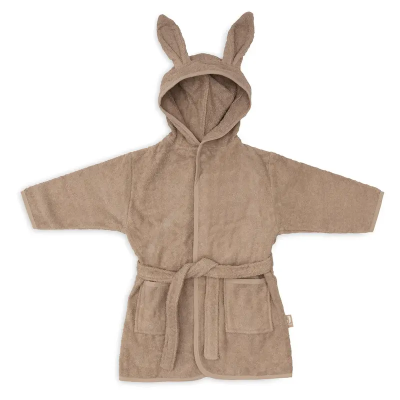 Peignoir de bain enfant en éponge – 3-4 ans Mikly Coffee
