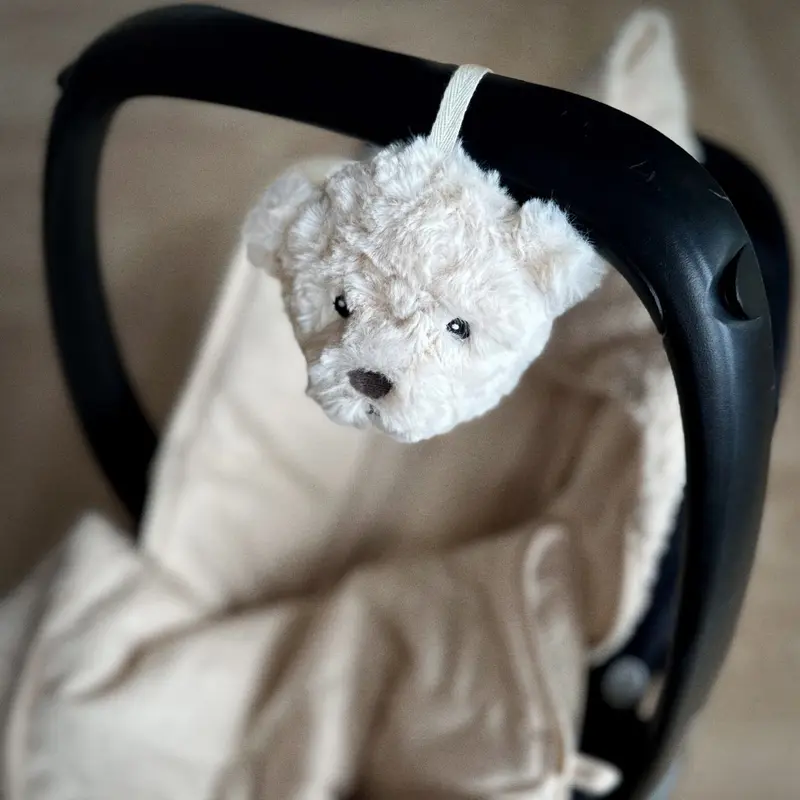 Peluche à Bruit Blanc Portable – Lou beige