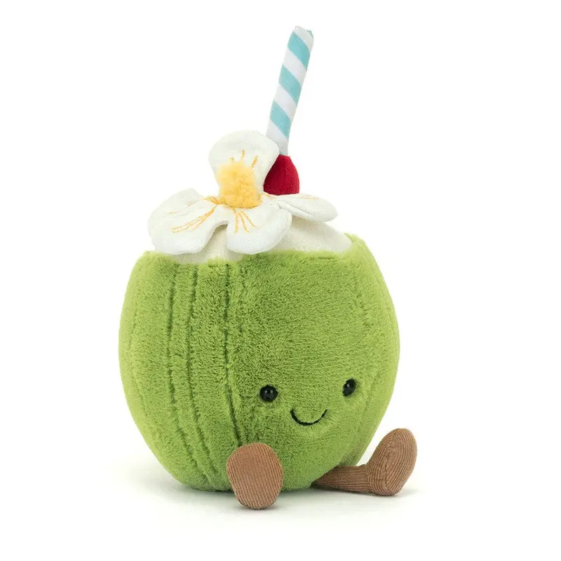 peluche amuseables aruba coconut noix de coco - JELLYCAT