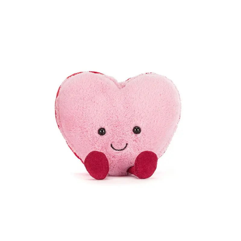 peluche amuseables colette heart macaron - JELLYCAT