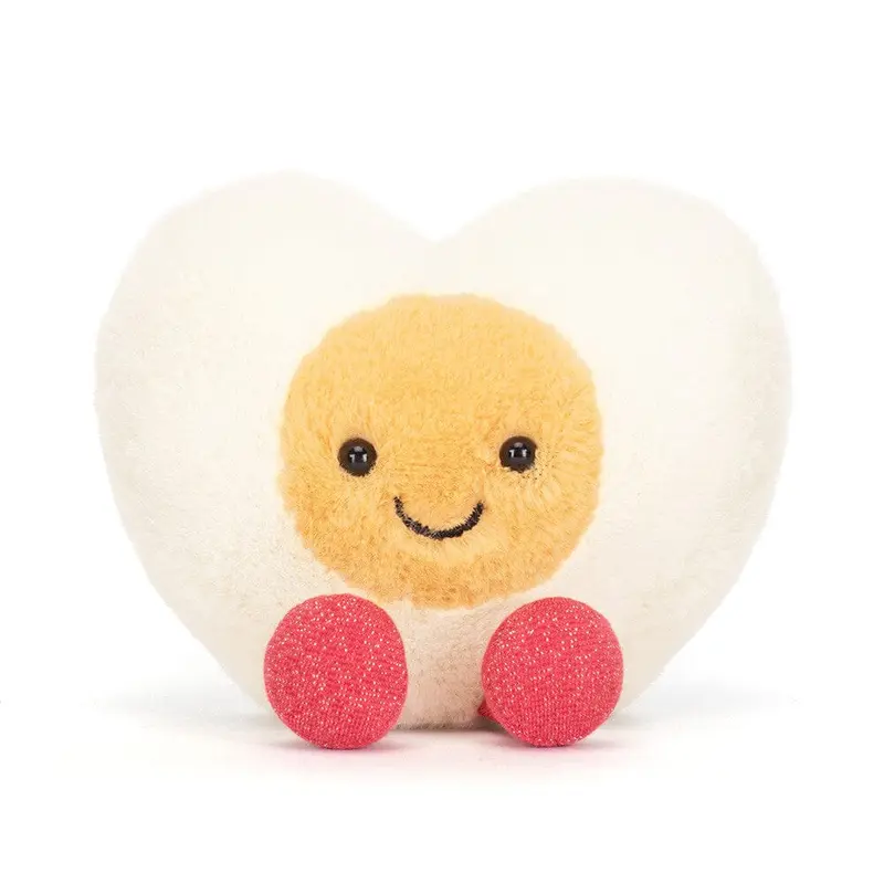 peluche amuseables heart boiled egg - JELLYCAT