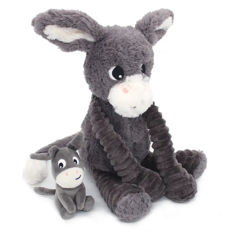 Peluche ane maman/ bébé