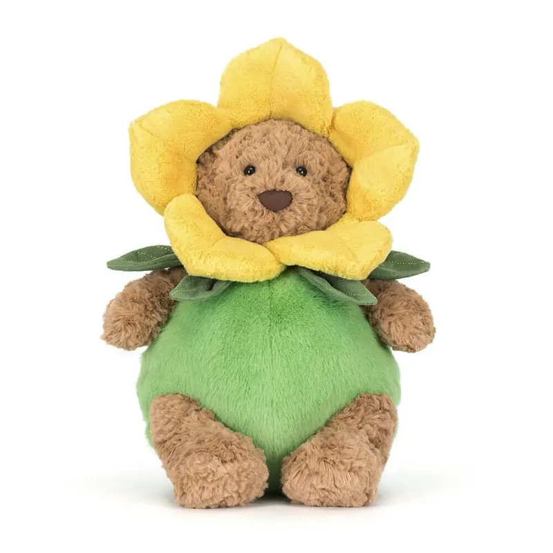 peluche Bartholomew Bear Daffodil Outfit - JELLYCAT