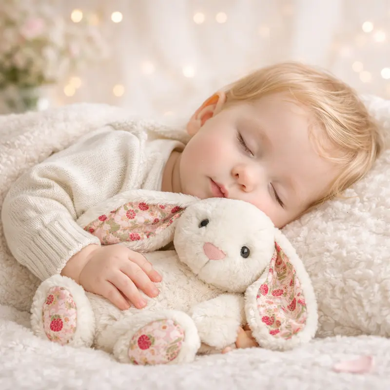 Peluche bébé lapin │ BlossyBunny