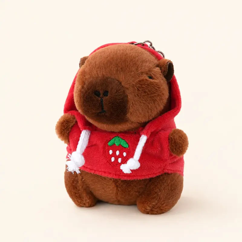 Peluche Capybara Fraise