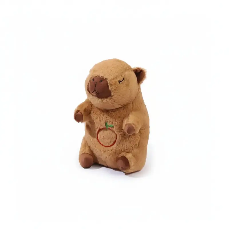 Peluche Capybara Interactive avec Mouvement Respiratoire Simulé