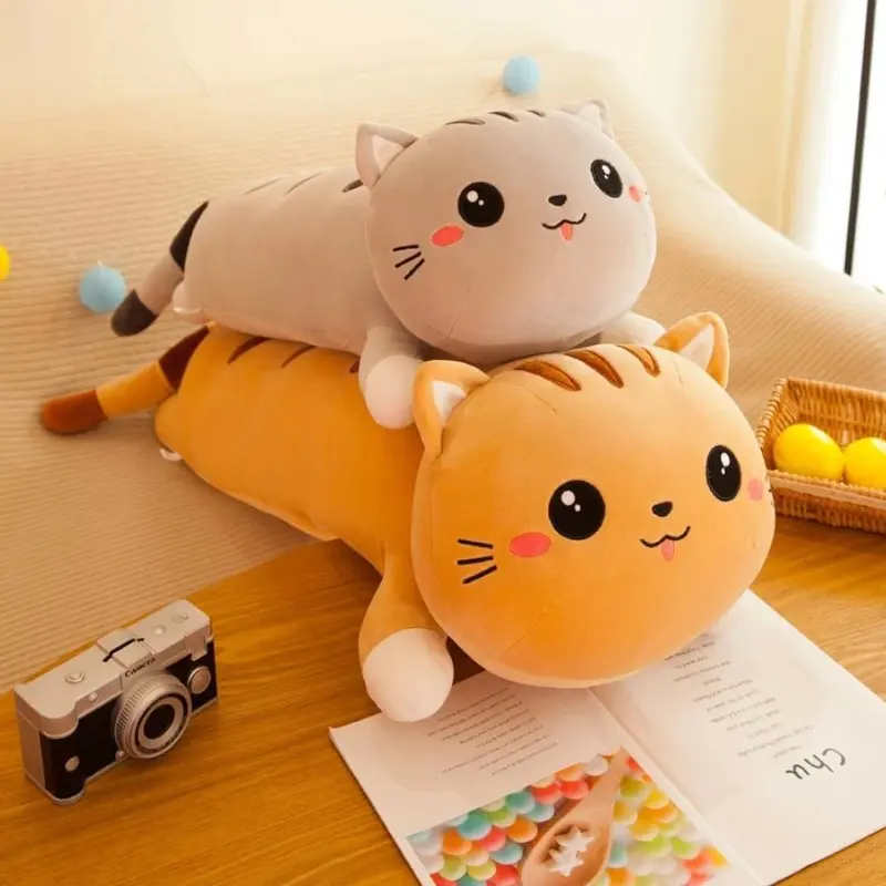 Peluche Chat Coussin Kawaii