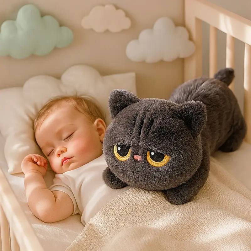 Peluche Chat-gris