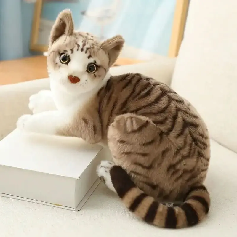 Peluche Chat Réaliste Choupinoo™ – Compagnon Doux & Imitation Fourrure