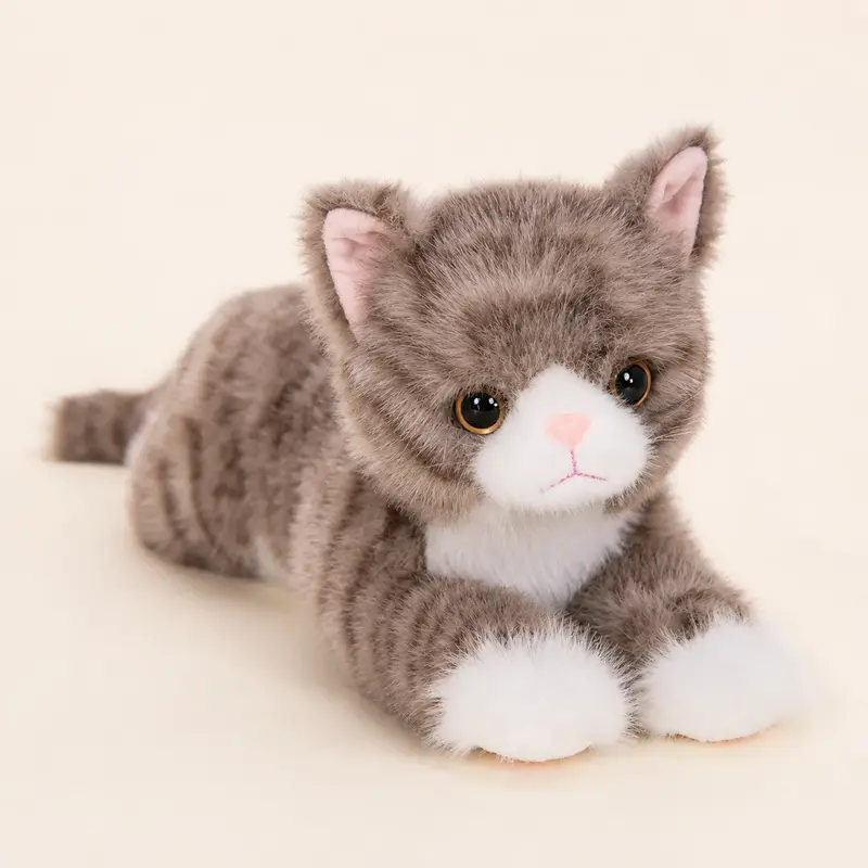Peluche Chat Réaliste
