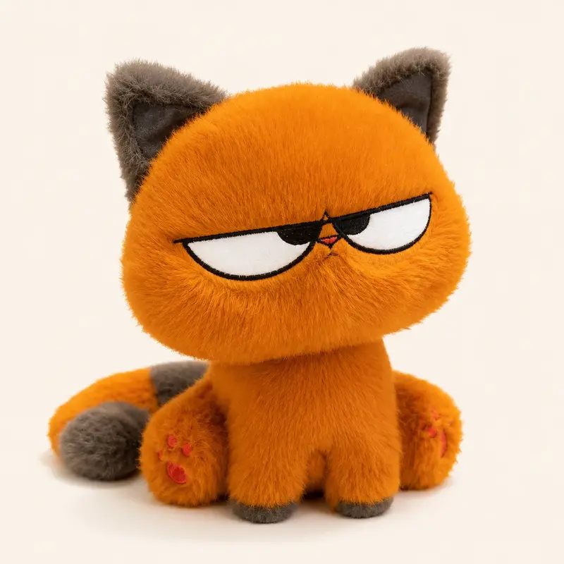 Peluche Chat Roux