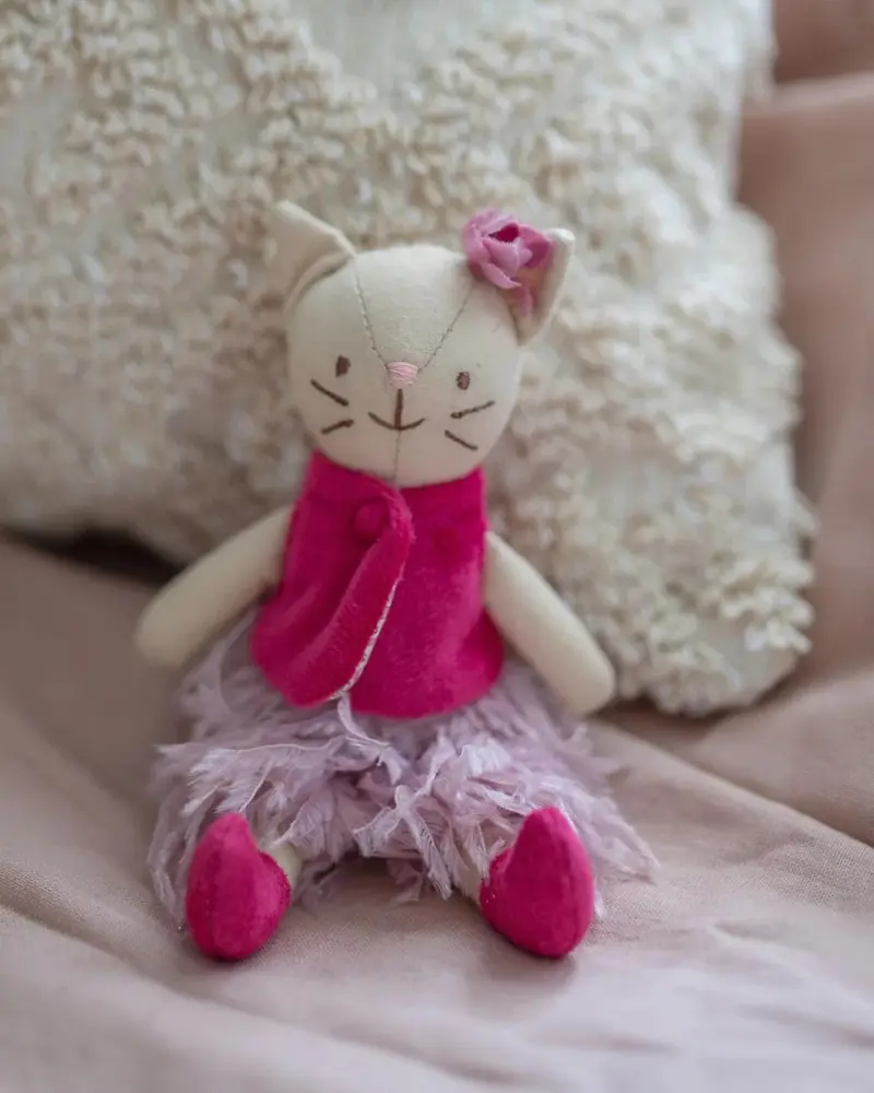 Peluche chaton Rosie