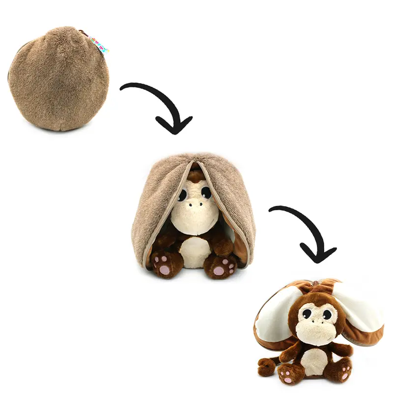 Peluche Coconet le singe/noix de coco - Flipetz