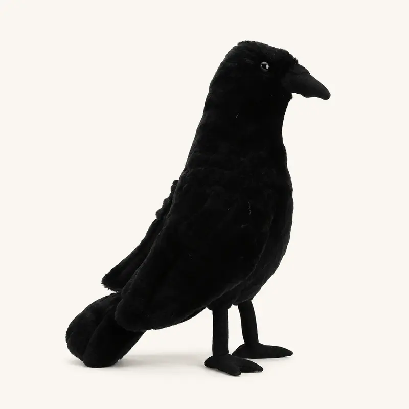 Peluche Corbeau Noir