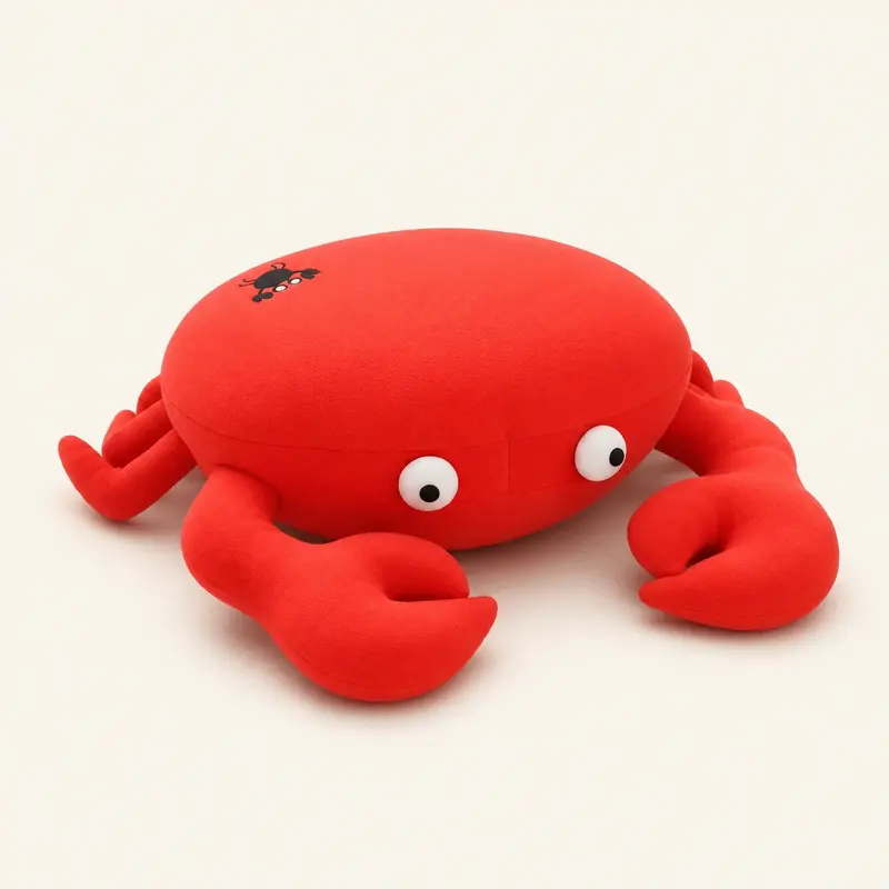Peluche Crabe Rouge