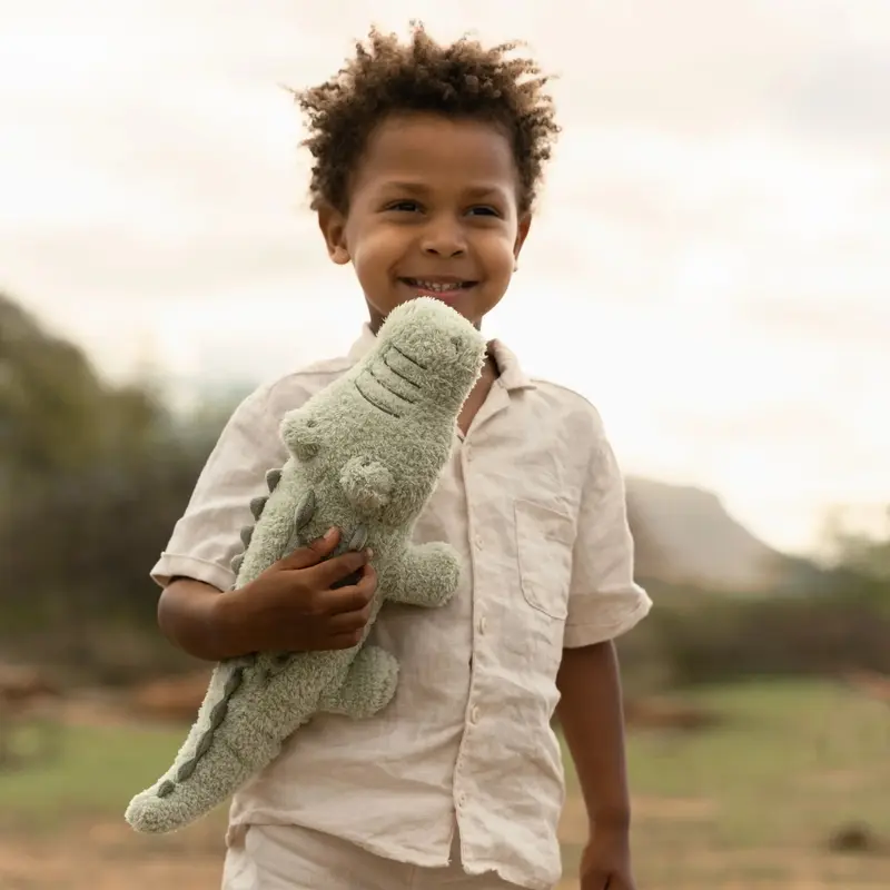 Peluche crocodile Safari Friends – compagnon doux pour bébé