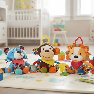 Peluche d’activité bébé