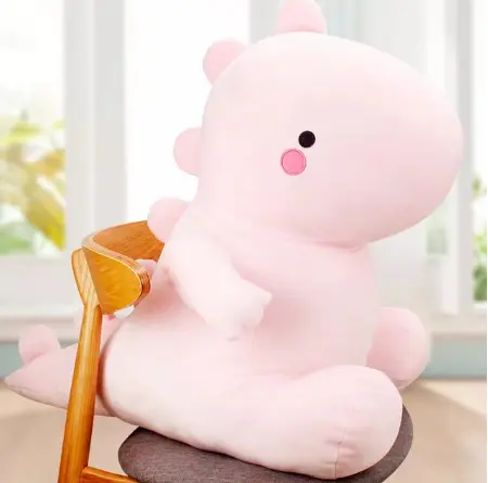 Peluche Dinosaure <br>30cm Pop Rose