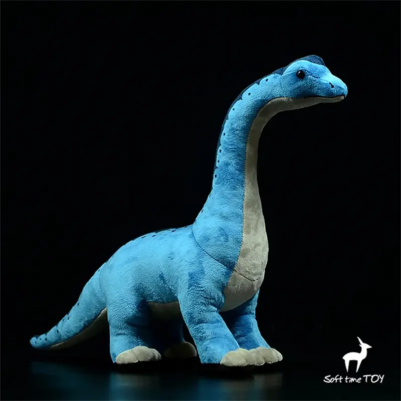 Peluche Dinosaure <br> Diplodocus Bleu
