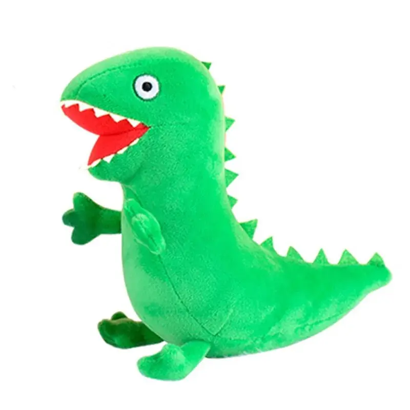 Peluche Dinosaure <br> Gros yeux (vert foncé)