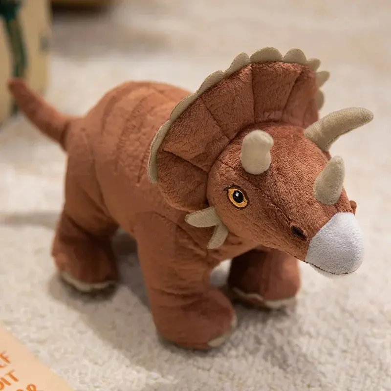 Peluche Dinosaure <br> Triceratops Gris 40 cm